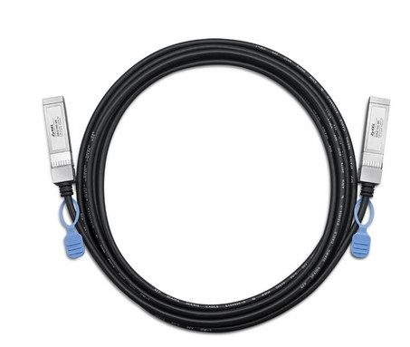 Zyxel DAC10G-3M InfiniBand/fibre optic cable SFP+ Black