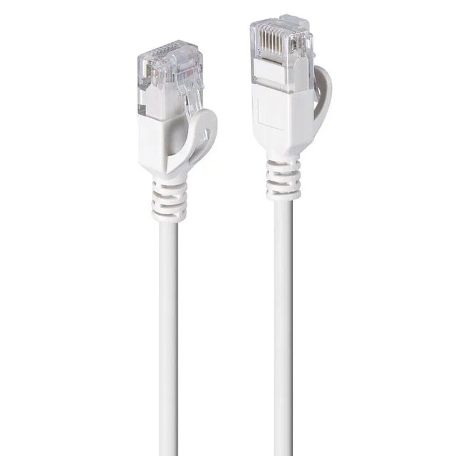 Lindy 0.5m Cat.6A U/UTP Ultra Slim Network Cable, Grey