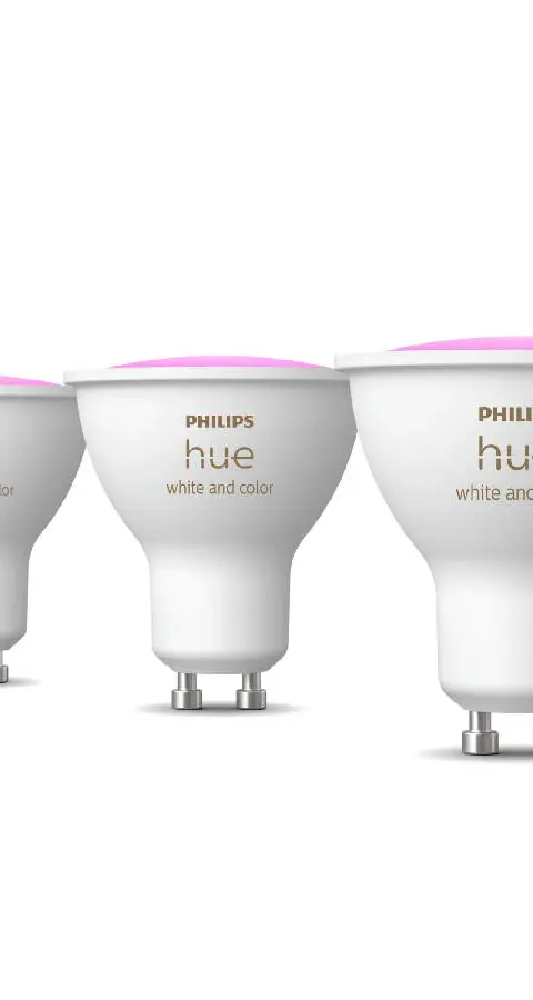 Philips Hue White and colour ambience GU10 – smart spotlight – (3-pack)