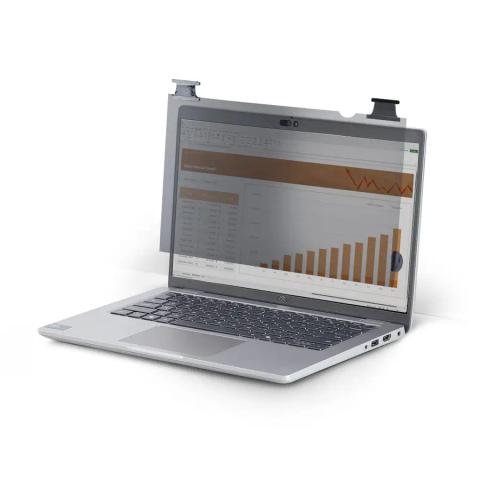StarTech.com 13.3-inch 16:10 Bright Privacy Screen Filter with Touch, Flip-Over, 75% Light Transmittance, Anti-Glare Privacy Filter, +/- 30 Deg. View Angle
