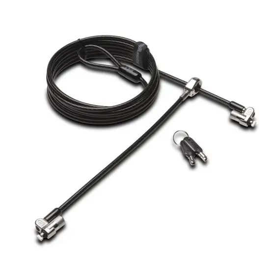 Kensington MicroSaver® 2.0 Keyed Twin Laptop Lock — Like Keyed
