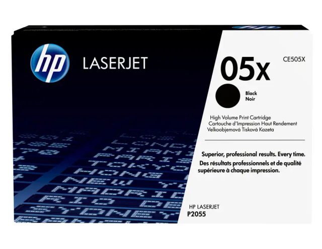 HP 05X High Yield Black Original LaserJet Toner Cartridge