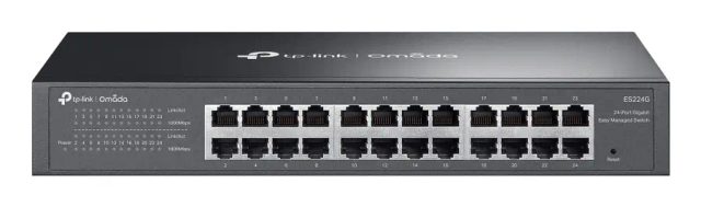 TP-Link Omada ES224G network switch Managed L2 Gigabit Ethernet (10/100/1000) Black