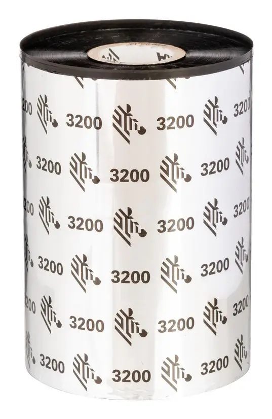 Zebra 3200 Wax/Resin thermal ribbon 450 m Black