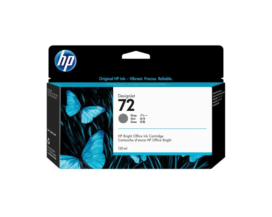 HP 72 130-ml Gray Ink Cartridge