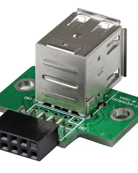 StarTech.com 2 Port USB Motherboard Header Adapter