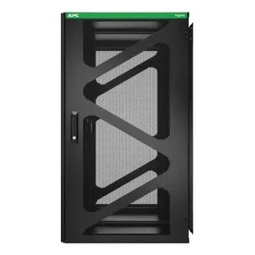 APC NetShelter WX AR124SM - 19inch Wall patch cabinet, 24U/U, 800MM deep, Side mounting, Mounted