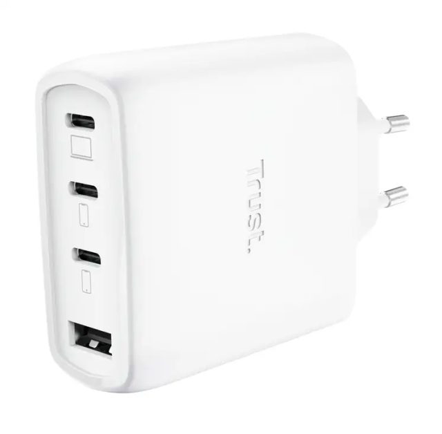 Trust Maxo 65W Universal White AC Fast charging Indoor