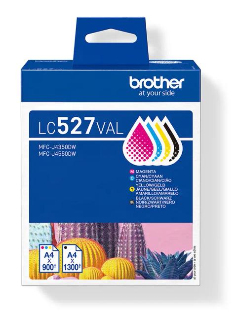 Brother Genuine LC527VAL Ink Cartridge Value Pack