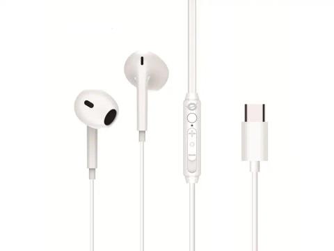 Conceptronic BRENDAN02W USB-C Earbud Headset