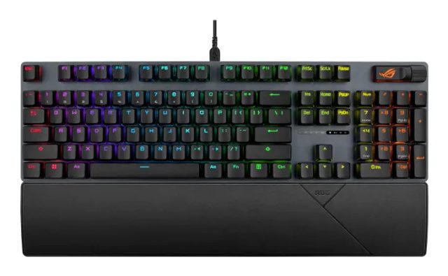 ASUS ROG Strix Scope II X keyboard Gaming USB Swiss Black