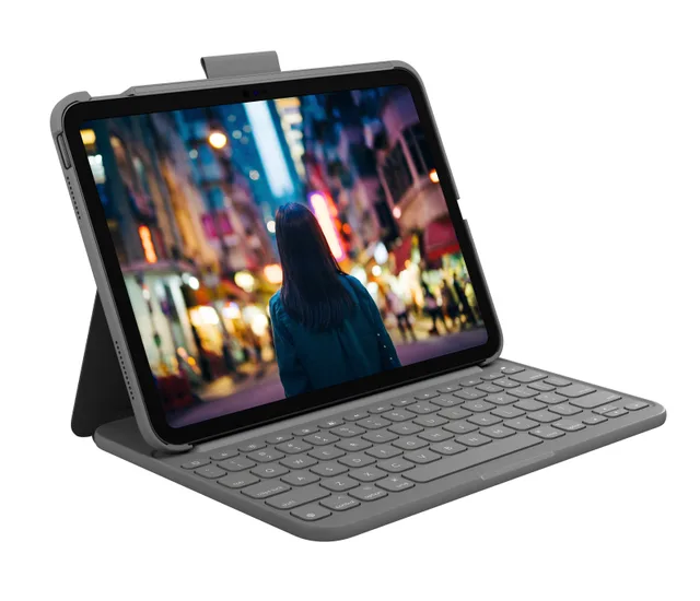 Logitech 920-011428 mobile device keyboard QWERTY Nordic Bluetooth Grey