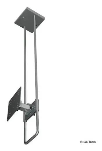 R-Go Tools R-Go Top Down Wall Mount, up to 27", Max weight 10kg, adjustable, silver