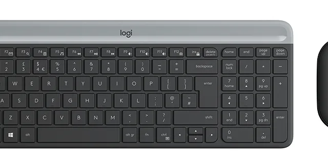 Logitech Slim Wireless Combo MK470