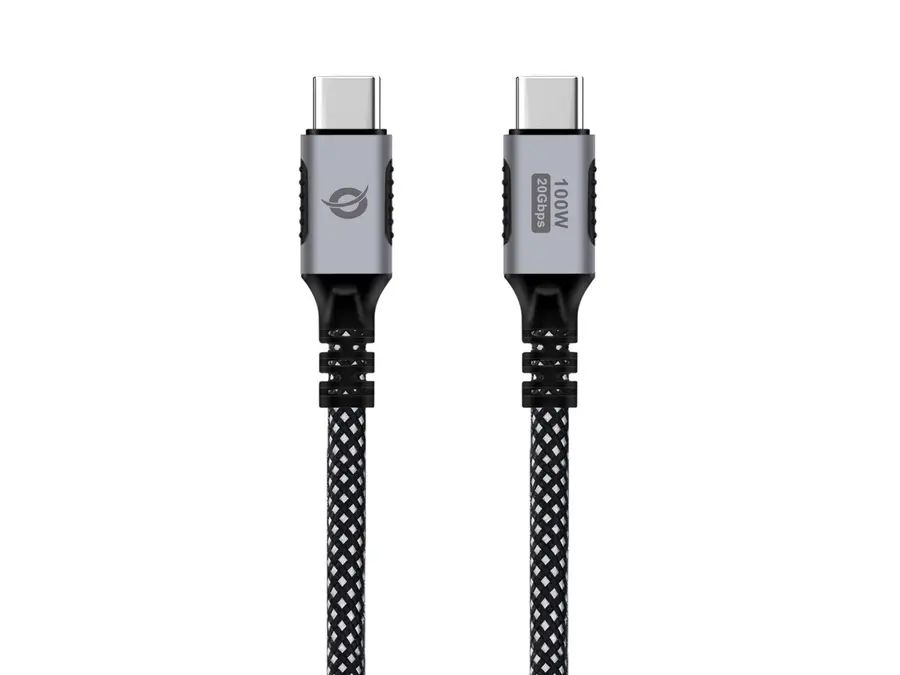 Conceptronic ETTA07B20 USB 3.2 Gen 2x2 C-C PD 3.0 100W Cable 2M, 20V 5A, 20Gbps, 4K60Hz, E-Mark