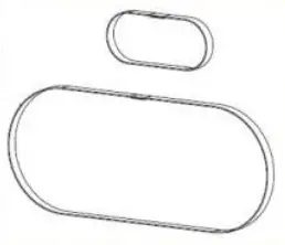 Zebra P1046696-146 printer/scanner spare part/accessory Belt 2 pc(s)