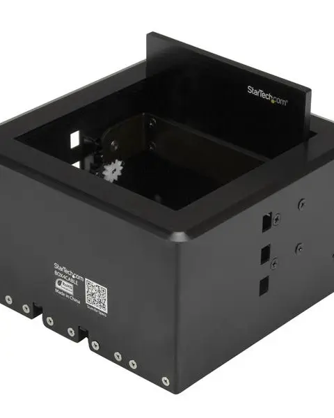 StarTech.com Conference Table Cable Management Box - Table Top - Conference Room AV - Conference Table Connectivity Box