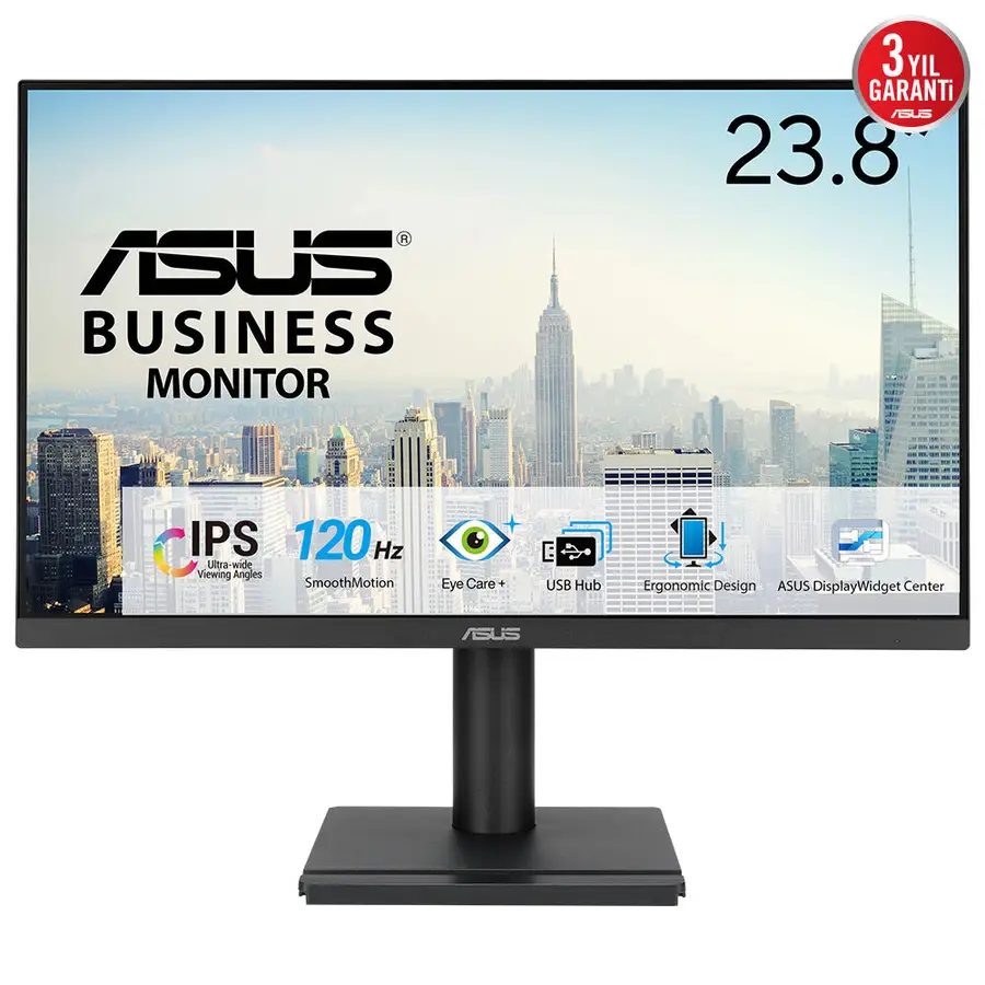 ASUS VA249QGS computer monitor 60.5 cm (23.8") 1920 x 1080 pixels Full HD LED Black