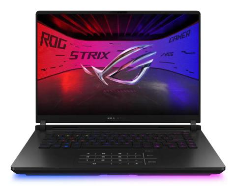 ASUS ROG Strix SCAR 16 G635LX-RW018W Intel Core Ultra 9 275HX Laptop 40.6 cm (16") WQXGA 32 GB DDR5-SDRAM 1 TB SSD NVIDIA GeForce RTX 5090 Wi-Fi 7 (802.11be) Windows 11 Home German Black