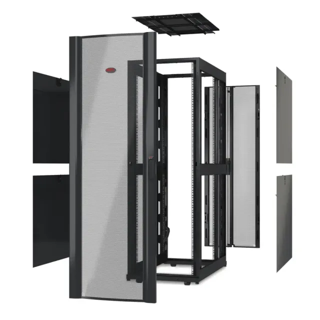 APC NetShelter SX 42U Freestanding rack Black