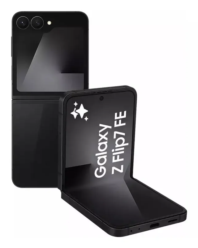 Samsung Galaxy Z Flip7 FE 17 cm (6.7") Dual SIM Android 16.0 5G USB Type-C 8 GB 128 GB 4000 mAh Black