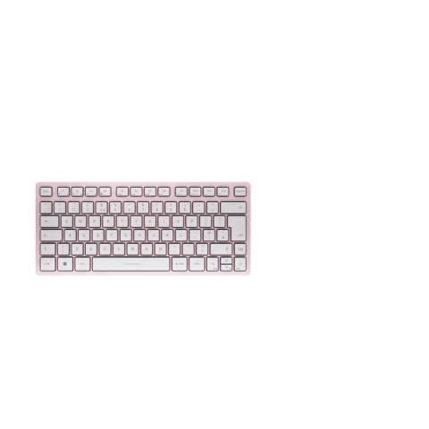 CHERRY KW 7100 MINI BT keyboard Universal Bluetooth QWERTY UK English Pink