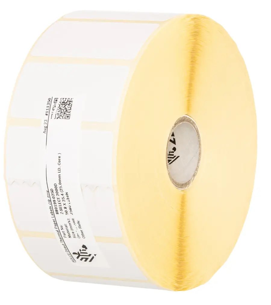 Zebra Z-Select 2000D White Self-adhesive printer label