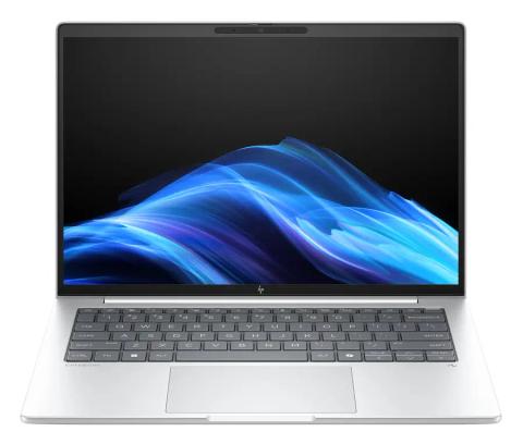 HP EB8G1i14 U7 255U 14 16GB/1T PC Germany - German localization Intel Core Ultra 7 Laptop 35.6 cm (14") WUXGA DDR5-SDRAM 1 TB SSD Wi-Fi 7 (802.11be) Windows 11 Pro AI PC Silver