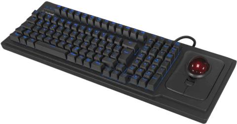 KeySonic KSK-8202ELU-T (DE) keyboard Universal USB German Black