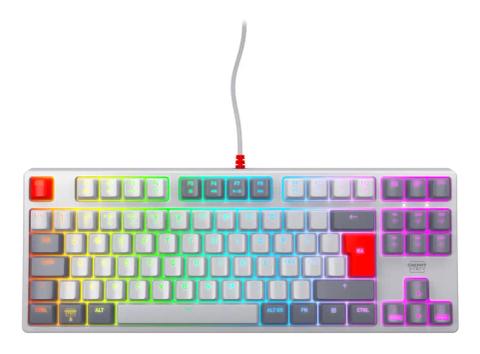 CHERRY K4V2 RGB Tenkeyless Retro edition, Mechanical gaming keyboard, Nordic