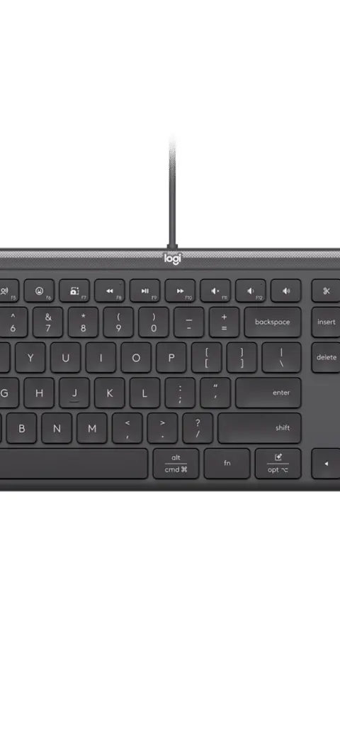 Logitech Signature Slim Wired K620 For Business keyboard Universal USB QWERTZ German Graphite