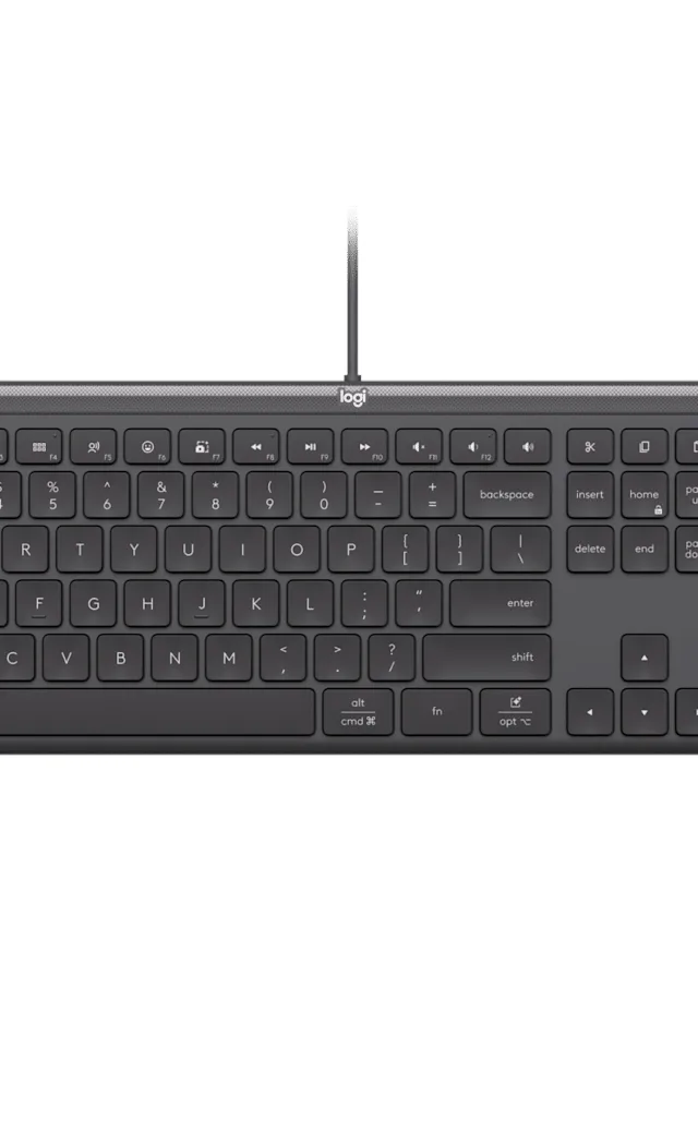 Logitech Signature Slim Wired K620 For Business keyboard Universal USB QWERTZ German Graphite