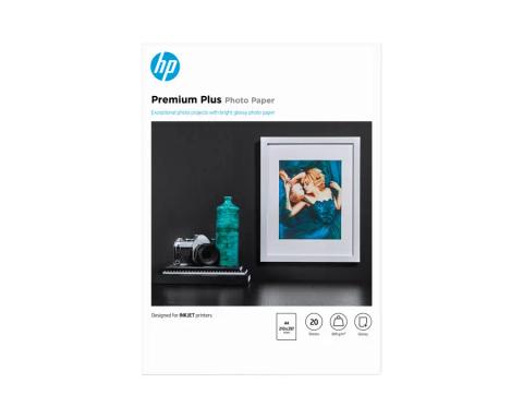 HP Premium Plus Photo Paper Glossy 300 g/m2 A4 (210 x 297 mm) 20 sheets