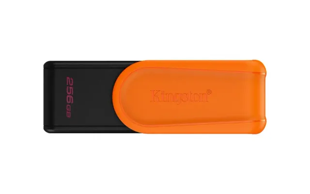 Kingston Technology DataTraveler 256GB Portable USB 3.2 Gen 1 Exodia S (Black/Orange)