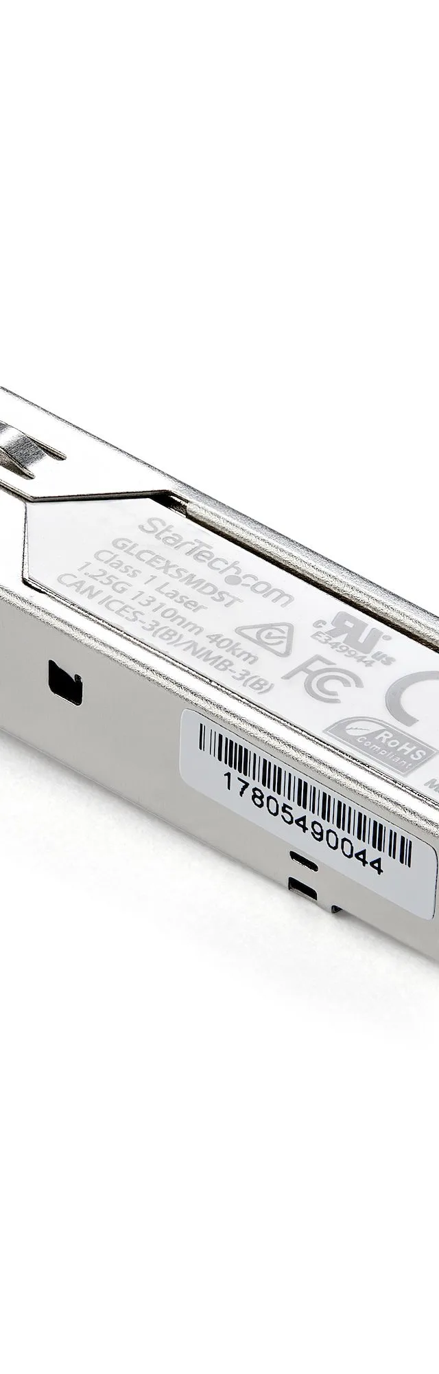 StarTech.com Cisco GLC-EX-SMD Compatible SFP Transceiver Module - 1000BASE-EX~Cisco GLC-EX-SMD Compatible SFP Module - 1000BASE-EX - 1GbE Single Mode Fiber SMF Optic Transceiver - 1GE Gigabit Ethernet SFP - LC 40km - 1310nm - DDM Cisco Firepower, ASR920, IE2000