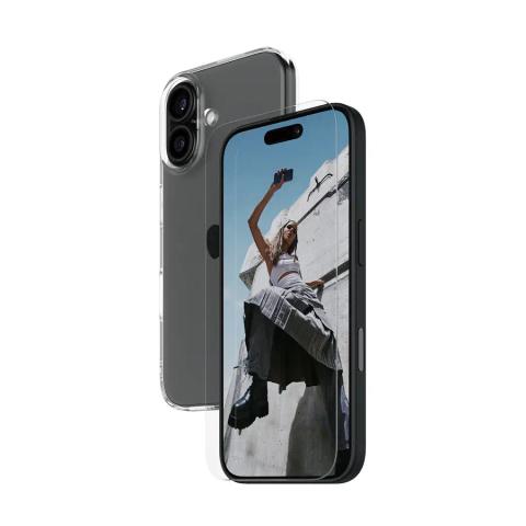 PanzerGlass SAFE. by ® 2-in-1 Protection Bundle iPhone 16 Clear screen protector Apple 1 pc(s)