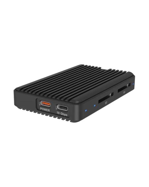 ICY BOX IB-CR602M-C31 SSD enclosure Black M.2
