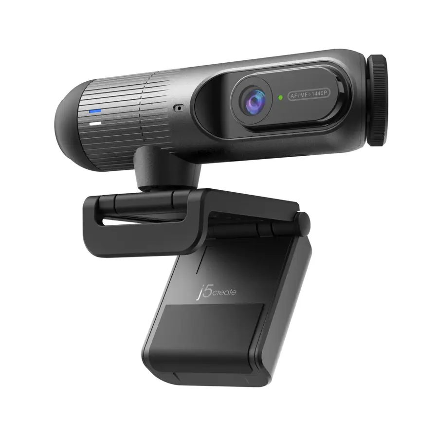 j5create JVU302 2K AI-Powered Webcam with Auto-Focus