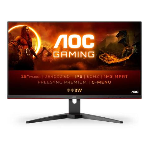 AOC G2 U28G2AE/BK computer monitor 71.1 cm (28") 3840 x 2160 pixels 4K Ultra HD LED Black