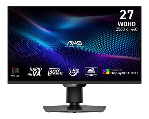 MSI MAG 274QPFDE X30MV computer monitor 68.6 cm (27") 2560 x 1440 pixels Wide Quad HD LCD Black