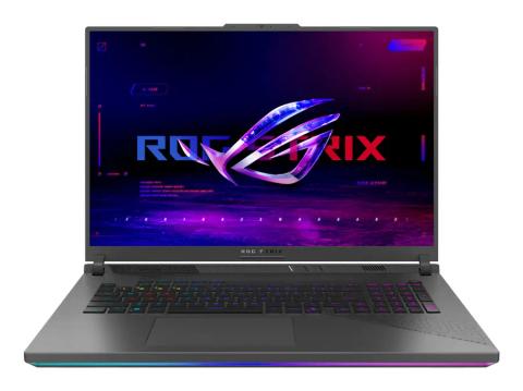 ASUS ROG Strix G18 G814PP-S8014W AMD Ryzen™ 9 8940HX Laptop 45.7 cm (18") WUXGA 32 GB DDR5-SDRAM 1 TB SSD NVIDIA GeForce RTX 5070 Wi-Fi 6E (802.11ax) Windows 11 Home German Black, Grey