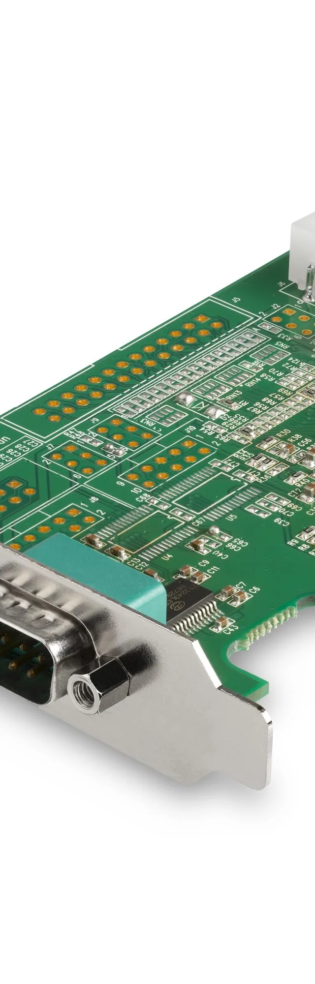 StarTech.com 1-port PCI Express RS232 Serial Adapter Card - PCIe RS232 Serial Host Controller Card - PCIe to Serial DB9 - 16950 UART - Low Profile Expansion Card - Windows & Linux