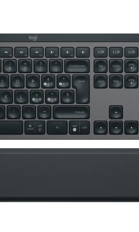 Logitech MX Keys Combo for Business Gen 2 keyboard Mouse included Office RF Wireless + Bluetooth QWERTY Italian Graphite