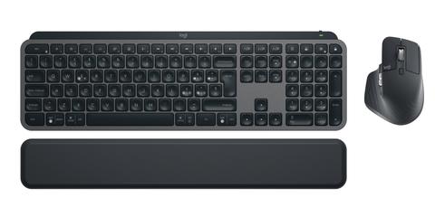 Logitech MX Keys Combo for Business Gen 2 keyboard Mouse included Office RF Wireless + Bluetooth QWERTY Italian Graphite