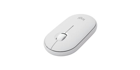 Logitech 920-012210 keyboard Mouse included Universal RF Wireless + Bluetooth AZERTY French White