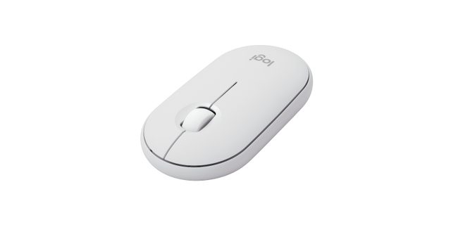 Logitech 920-012210 keyboard Mouse included Universal RF Wireless + Bluetooth AZERTY French White
