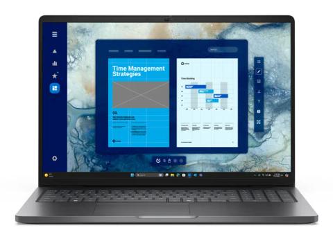 DELL Pro 16 PC16250 Intel Core Ultra 5 225U Laptop 40.6 cm (16") Full HD+ 16 GB DDR5-SDRAM 512 GB SSD Wi-Fi 6E (802.11ax) Windows 11 Pro German Black