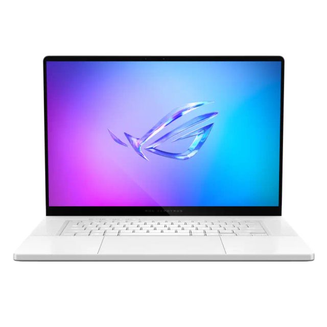 ASUS ROG Zephyrus G16 GA605KM-QR004W AMD Ryzen™ AI 7 350 Laptop 40.6 cm (16") WQXGA 16 GB LPDDR5x-SDRAM 1 TB SSD NVIDIA GeForce RTX 5060 Wi-Fi 7 (802.11be) Windows 11 Home German White