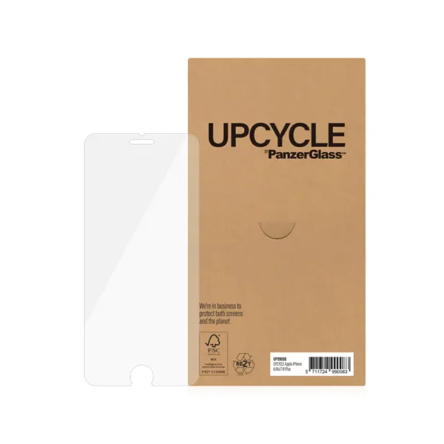 PanzerGlass Upcycle Screen Protector iPhone 6 | 6s | 7 | 8 Plus Clear screen protector Apple 1 pc(s)