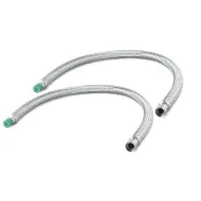 APC 3ft (0.914m) Stainless Flex Pipe Kit 1.25" MPT to 1.5" NPSM, OFS, Female